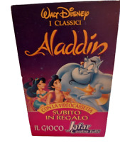 Vhs aladdin edizione usato  Torino