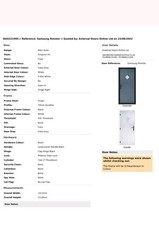 External front door for sale  GIRVAN