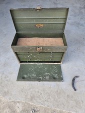 Vintage tool box for sale  LLANDOVERY