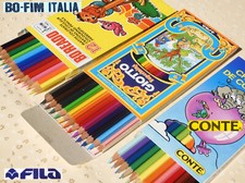 Vintage 1980 pastelli usato  Albissola Marina
