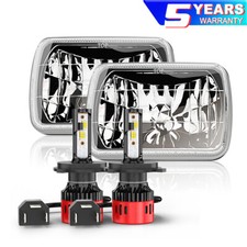 Para Jeep Cherokee XJ 1984-2001 par 5x7 "7x6 LED faro sellado alto / bajo comprar usado  Enviando para Brazil