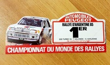 Autocollant 205 peugeot d'occasion  Francheville