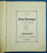 Jules massenet piano d'occasion  France
