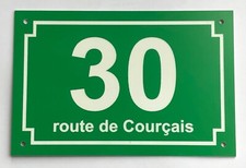 Plaque pvc numero d'occasion  Rougemont