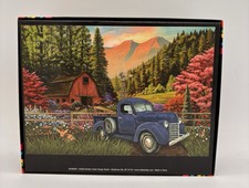 Quebra-cabeça Blue Truck & Red Barn Brother & Sister Design Studio Hobby Lobby 1000 peças comprar usado  Enviando para Brazil
