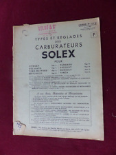 Tableaux réglage carburateur d'occasion  Saint-Romain-de-Colbosc