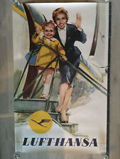Lufthansa poster gebraucht kaufen  Brackel