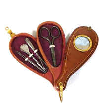 Antique sewing etui d'occasion  Expédié en Belgium