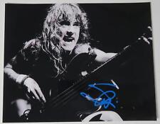 Foto autografada 8x10 de Steve Harris Iron Maiden JSA, usado comprar usado  Enviando para Brazil