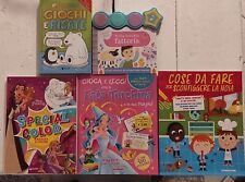 Lotto n.5 libri usato  Verceia