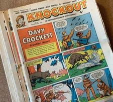 Knockout comic lot for sale  BANGOR