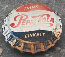 Pepsi cola schild gebraucht kaufen  Linau