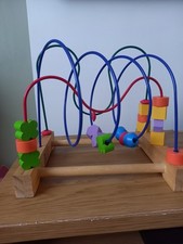 Bead maze wooden for sale  IPSWICH