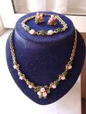 Parure gioielli placcati usato  Siculiana