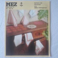Mez häkelheft spitzen gebraucht kaufen  Deutschland