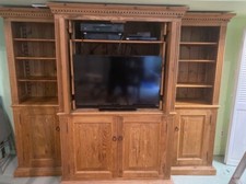 Antique pine entertainment for sale  Los Angeles