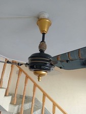 Ventilador de teto vintage 56" capacitor restaurado menos imaculado 1940 fabricado , usado comprar usado  Enviando para Brazil