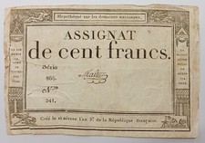 Billet assignat francs d'occasion  Saint-Pantaléon-de-Larche