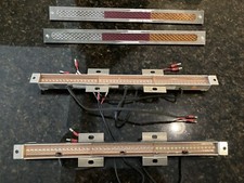 Lanternas traseiras de LED tricolor AVS 13,5” (x2 pares) (Hot Rod, Street Rod, mini caminhão) comprar usado  Enviando para Brazil