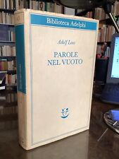 Architettura adolf loos usato  Napoli