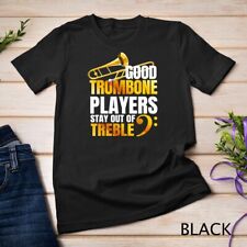 Camiseta unissex Stay Out of Treble Trombone Player bronze trombone comprar usado  Enviando para Brazil