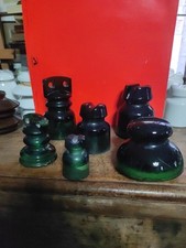 Isolatori vetro verde usato  Foggia