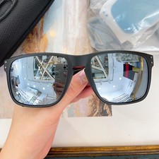 Óculos de sol Oakley Holbrook OO9417-0559 XL masculino prata lentes armação preta fosca comprar usado  Enviando para Brazil