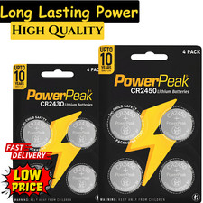 Powerpeak cr2450 cr2430 for sale  CHATHAM