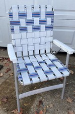 Vtg aluminum webbed for sale  Saint Louis