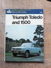 Pearson triumph toledo for sale  LITTLEHAMPTON