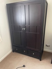 Black wooden bedroom for sale  TADWORTH