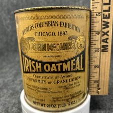 Irish oatmeal tin for sale  Spokane