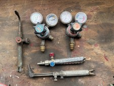 Oxy acetylene gauges for sale  FARNHAM