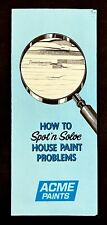 1971 acme paints for sale  Chattanooga