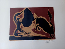 Picasso linocut bull for sale  Homestead