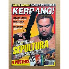 Sepultura kerrang .583 for sale  CHESTERFIELD