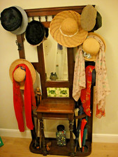 Antique wooden hall for sale  GRAVESEND