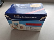 Netter anatomie lernkarten gebraucht kaufen  Monheim
