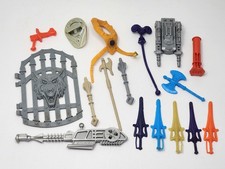 Usado, Lote de acessórios de bonecos de ação vintage MOTU He-Man Mattel década de 1980 Swords Staff comprar usado Usado, Lote de acessórios de bonecos de ação vintage MOTU He-Man Mattel década de 1980 Swords Staff comprar usado  Enviando para Brazil