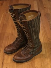 Chippewa EE. UU. Cuero Camuflaje Botas de Caza Altas Para Hombre Talla 9 - 10 Leer segunda mano  Embacar hacia Mexico