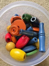 Vintage wooden beads for sale  Elkhart