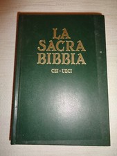 Sacra bibbia edizione usato  Lecco