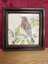 Antique framed tile for sale  KING'S LYNN