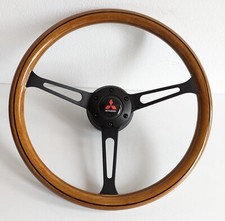 Volante serve para Mitsubishi Wood SEM CUBO adaptador madeira 6x70mm comprar usado  Enviando para Brazil