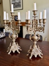 Pair brass metal for sale  CHESTER