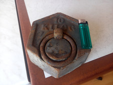 Ancien poids fonte d'occasion  Porcelette
