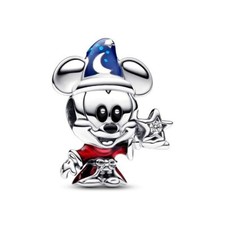 Novo Berloque de Prata PANDORA Disney Mickey Aprendiz de Feiticeiro Fantasia comprar usado  Enviando para Brazil