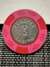 Eurotel casino chip usato  Spedire a Italy