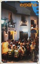 Affiche tourisme espagne d'occasion  La Courtine