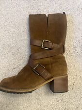 Brown boots size for sale  WALLINGTON